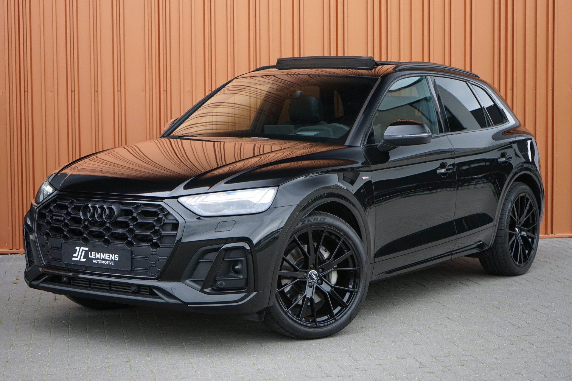 Audi Q5 55 TFSI e S Edition 367PK Panodak Luchtv. Fijnnappa, Auto's, Automaat, Dealer onderhouden, Gebruikt, Zwart