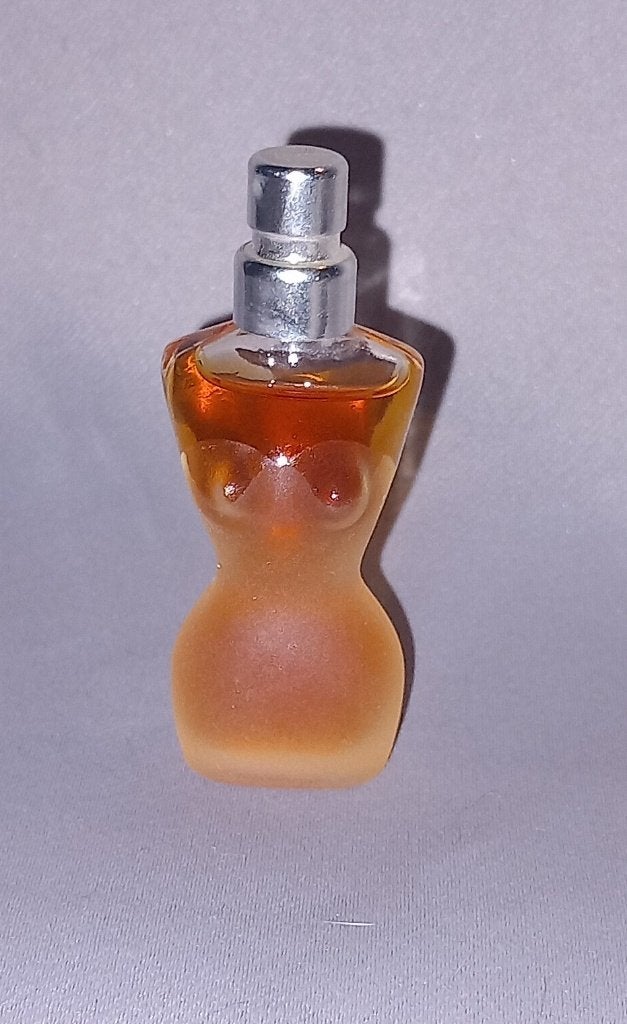 Luxe parfum mini - Jean Paul gaultier femme, Ophalen of Verzenden, Zo goed als nieuw, Miniatuur, Gevuld