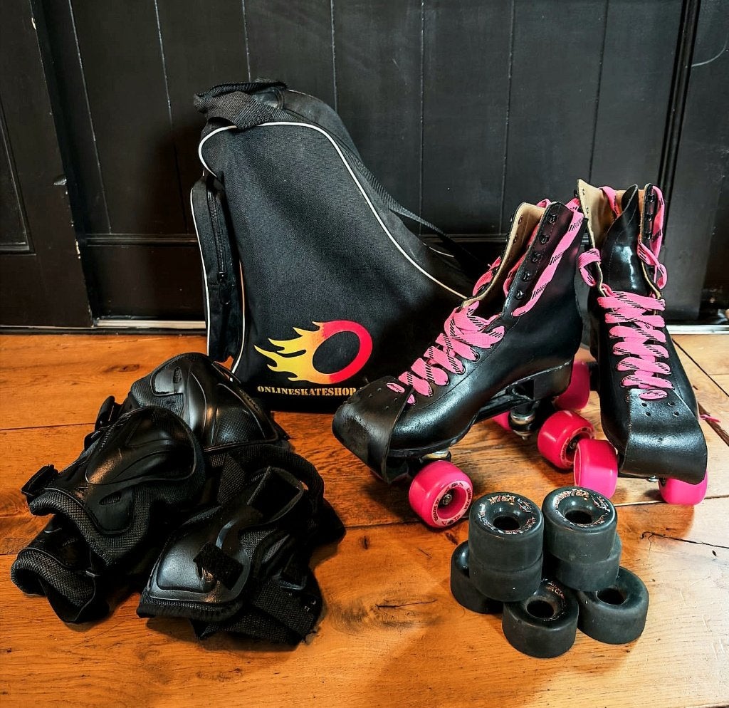 RSI quad rolschaatsen maat 42 – complete set!, Ophalen of Verzenden, Gebruikt