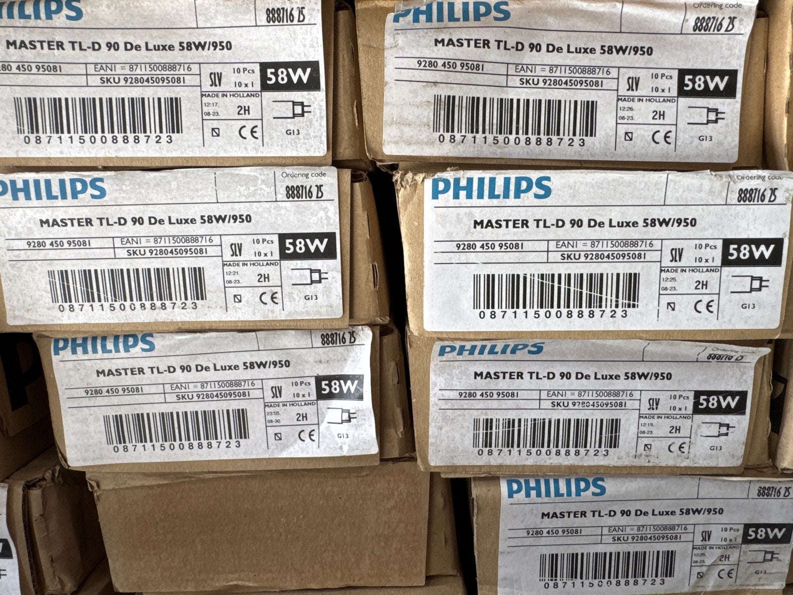 Grote partij Philips MASTER TL-D 90 De Luxe 58W/950 TL buize, Ophalen, Wit, G13 (TL), Philips