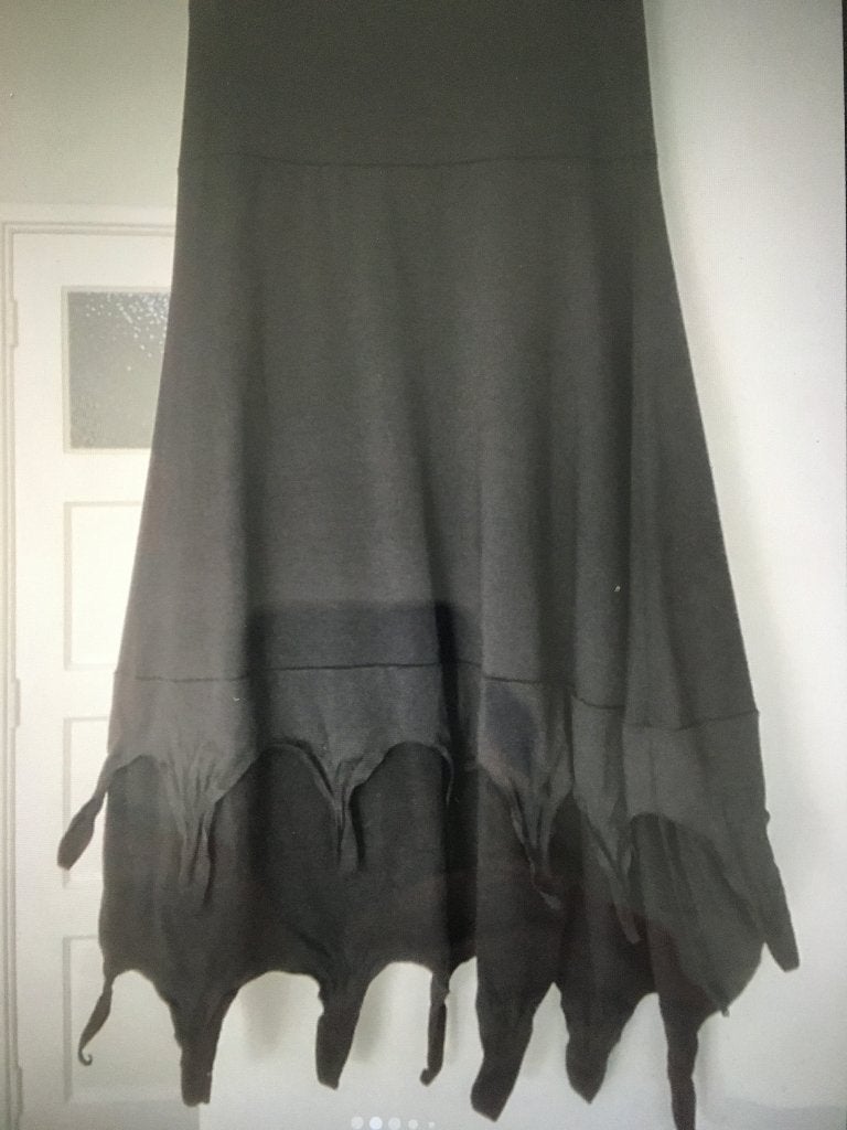 Mooie rok boris zgan maat M, Kleding | Dames, Maat 38/40 (M), Verzenden, Zwart, Zo goed als nieuw