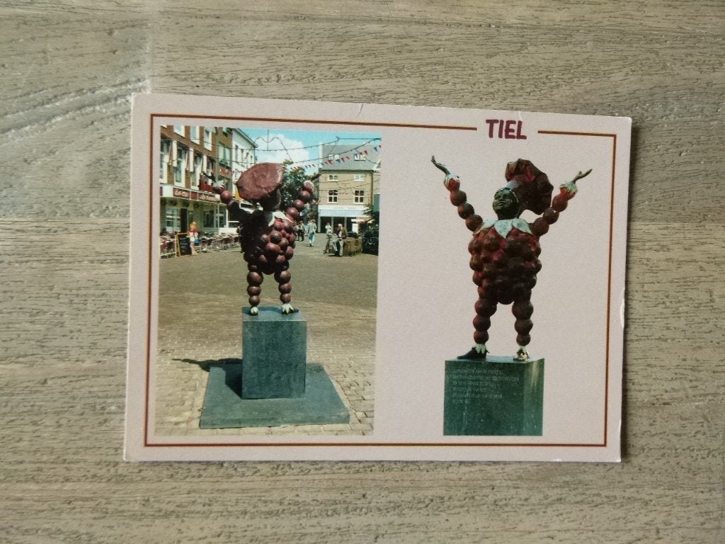 Tiel, standbeeld van Flipje, Verzenden, 1980 tot heden, Gelopen, Gelderland