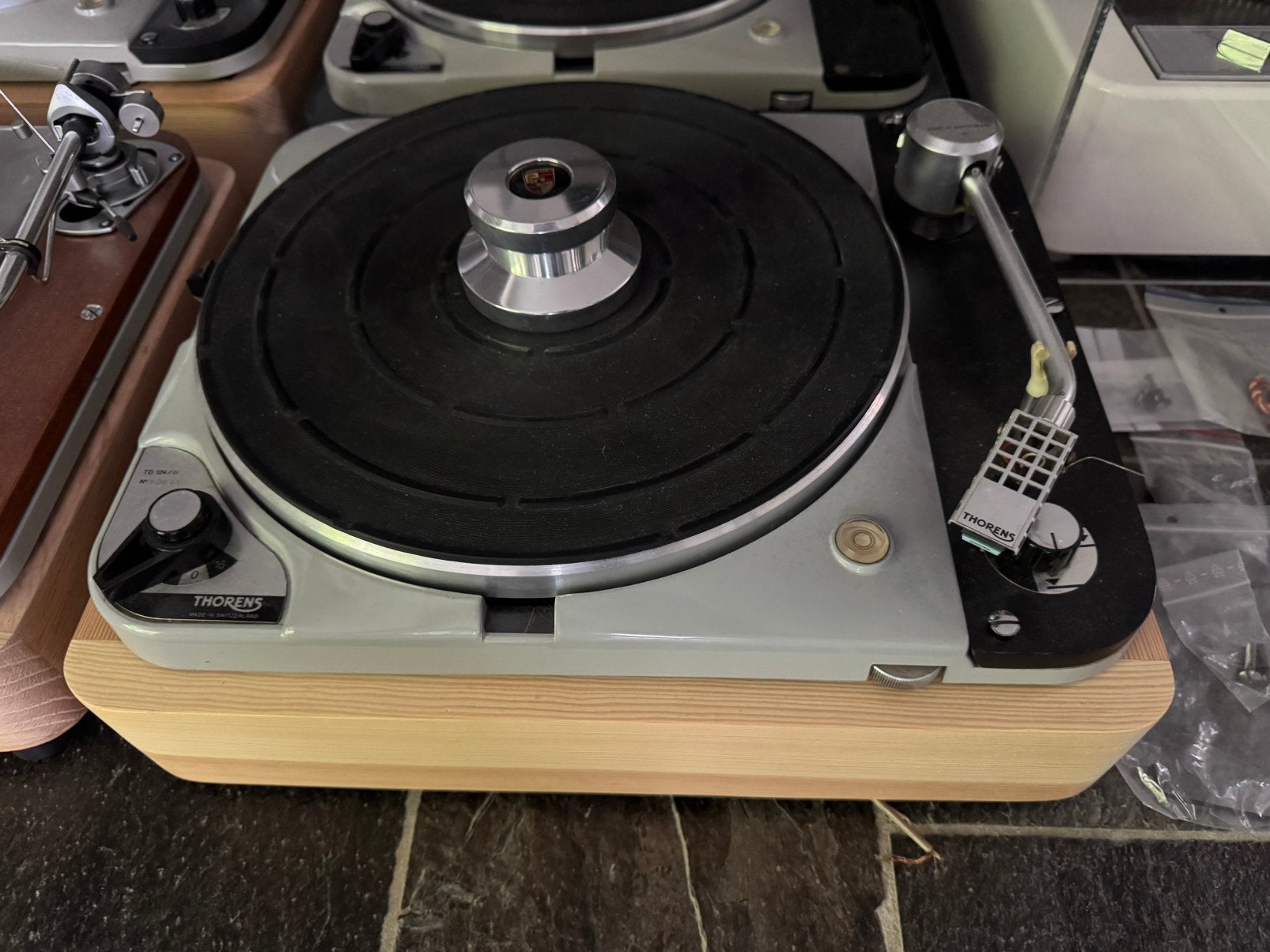 Thorens TD124MKII, Ophalen, Zo goed als nieuw, Thorens