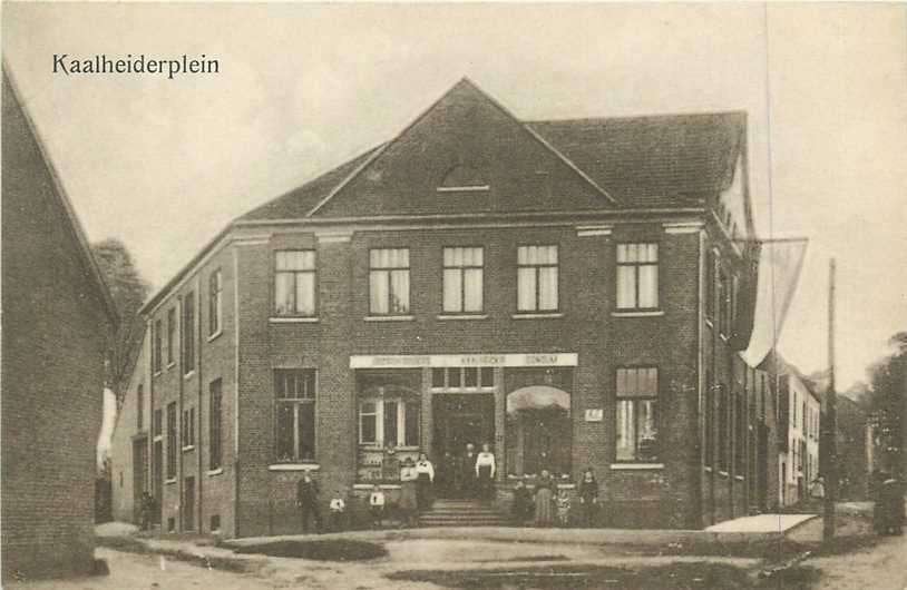 380-670-027 Kerkrade Kaalheiderplein, Verzamelen, Ansichtkaarten | Nederland, Verzenden, Voor 1920, Limburg