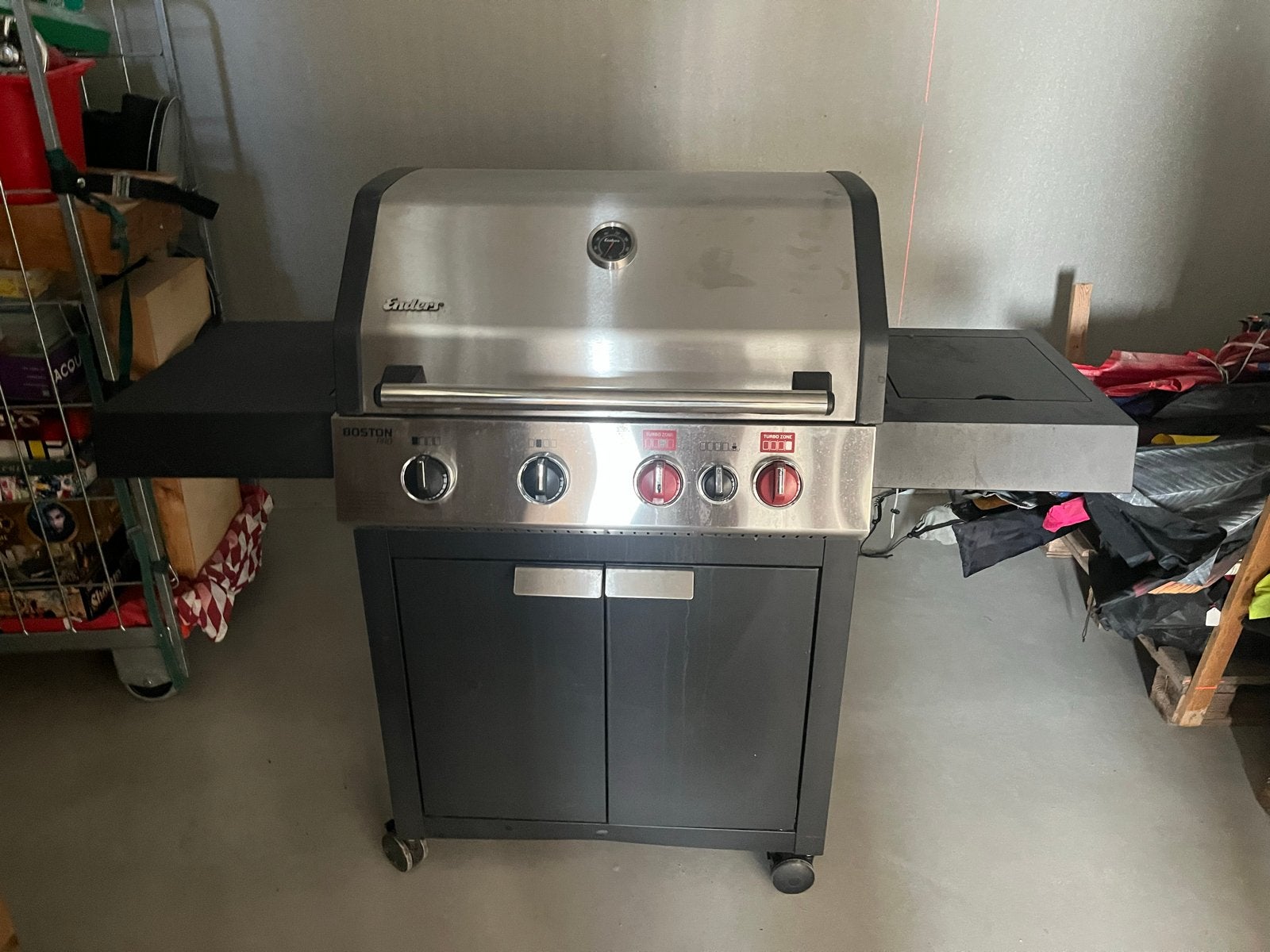 Enders Boston Pro 4 KR Turbo II Gasbarbecue - Gebruikt, Ophalen, Gebruikt