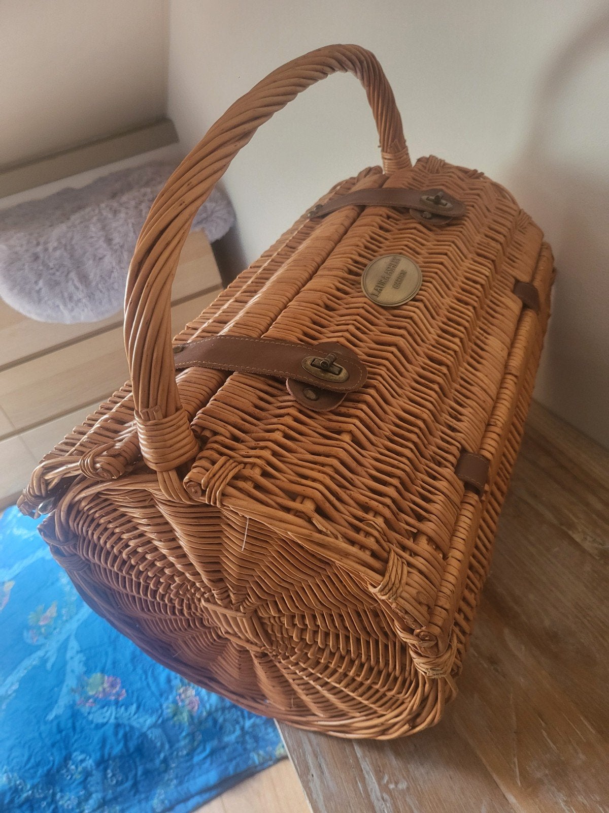 Nieuwe Laura Ashley Picknickmand - Compleet & Ongebruikt, Ophalen of Verzenden, Nieuw