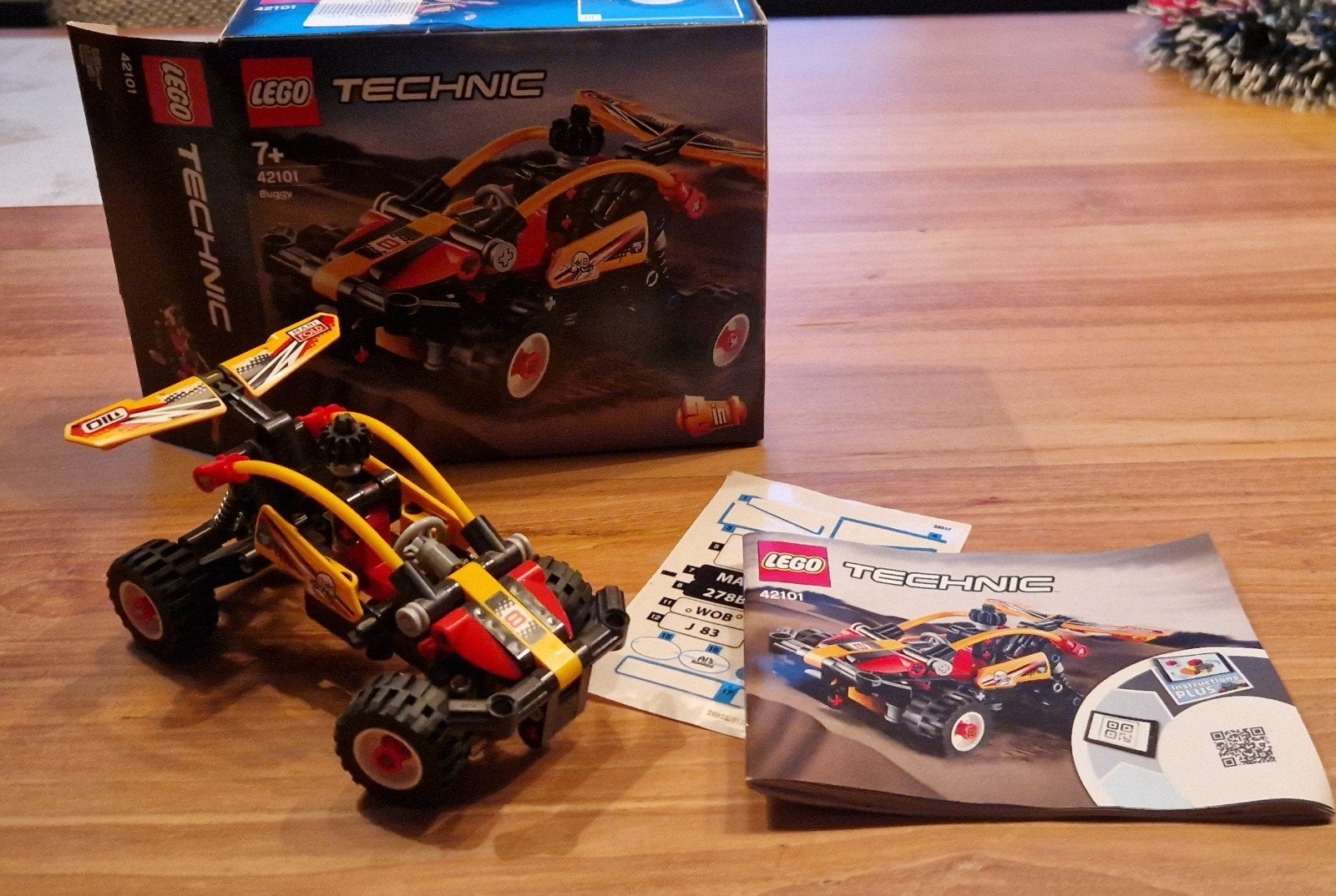 Lego Technic Buggy 42101, Inclusief instructies, Lego, Ophalen of Verzenden, Zo goed als nieuw