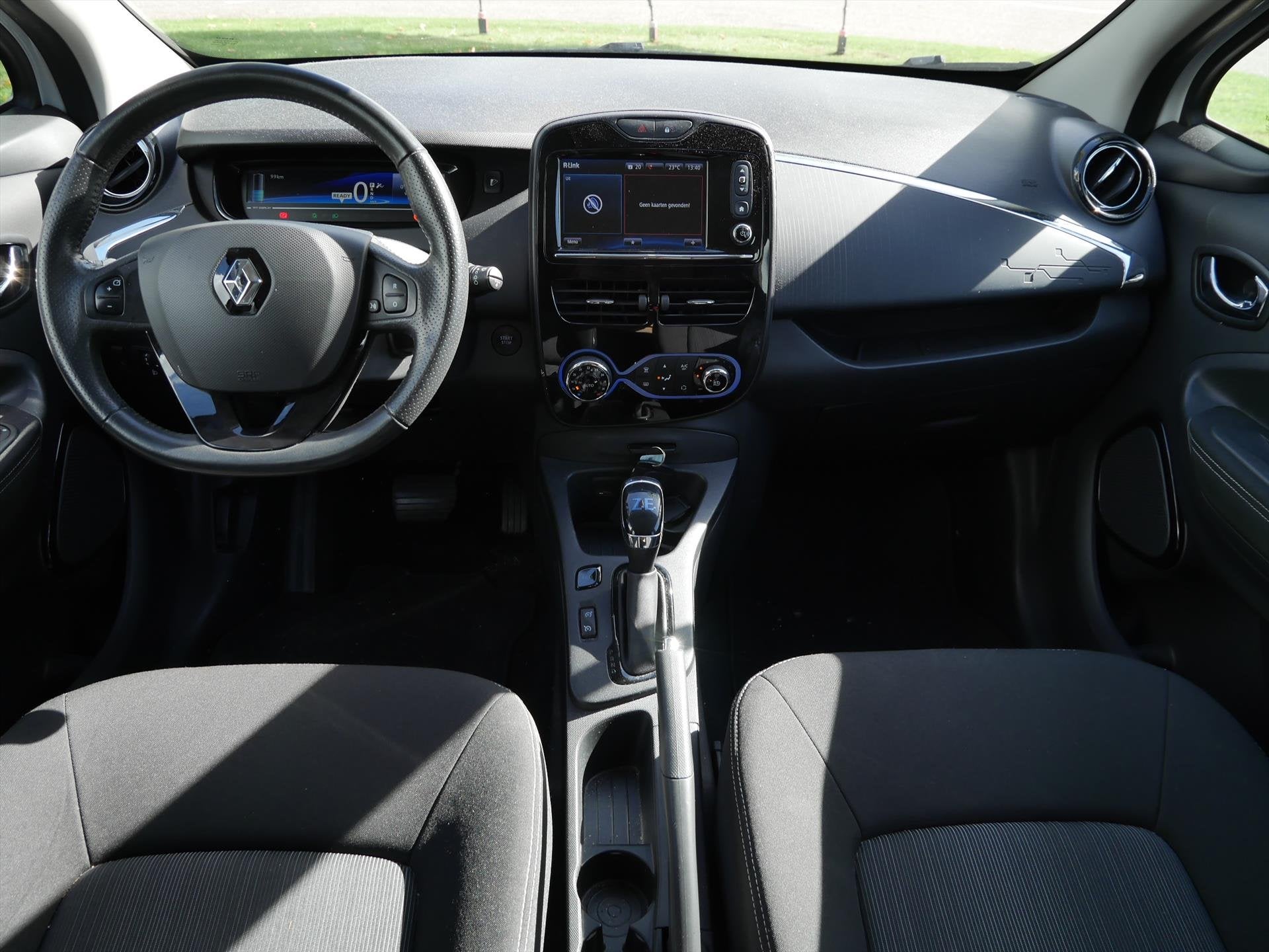 RENAULT Zoe Q90 41kWh Intens Quickcharge Z.E. | SOH 85% | Ko, Stof, Gebruikt, Zwart, Wit