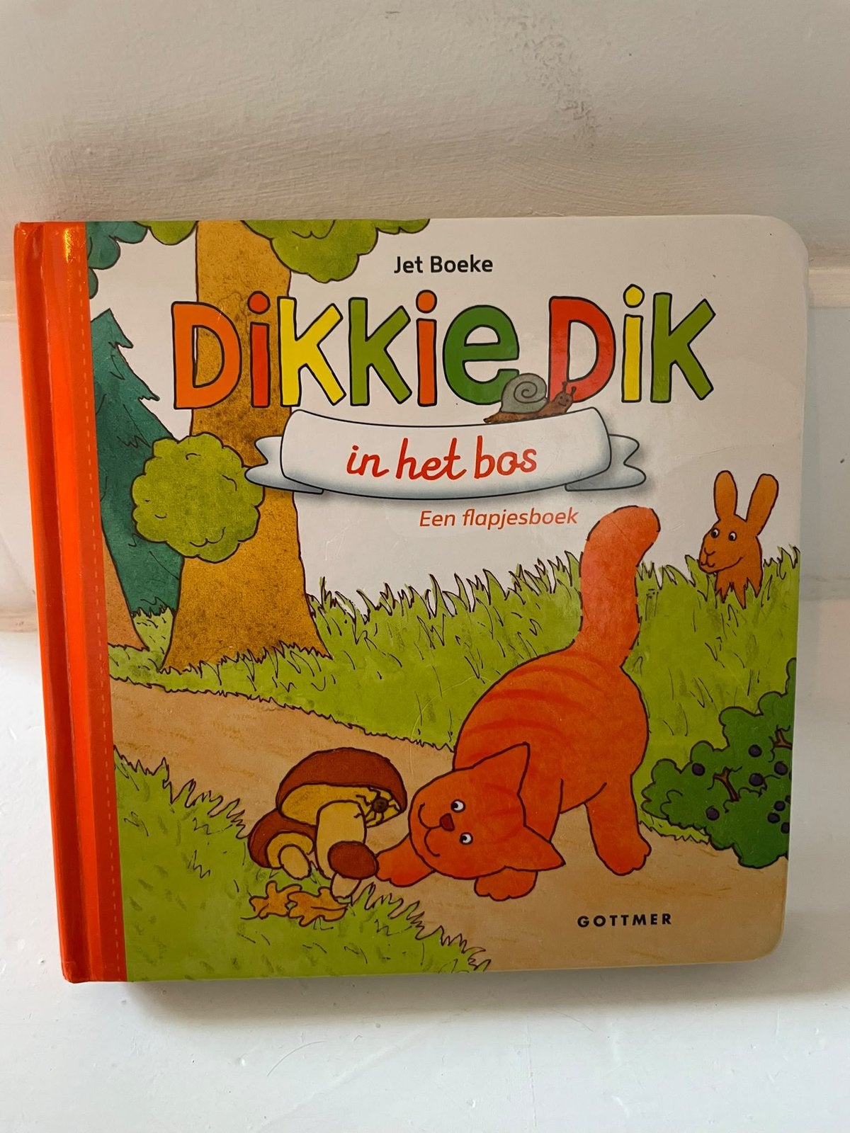 Flapjesboek dikkie dik, Boeken, Ophalen of Verzenden, Gelezen, Uitklap-, Voel- of Ontdekboek
