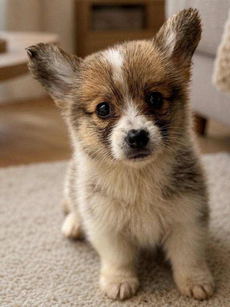 Welsh corgi pembroke pup, 15 weken tot 1 jaar, Teef, Eén hond, Nederland