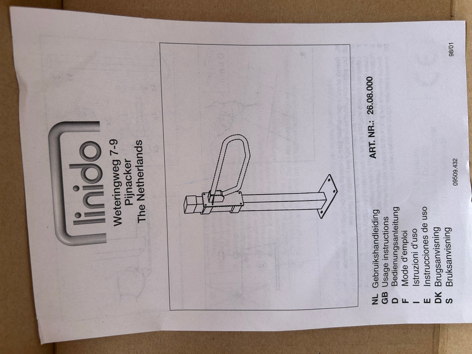 Toiletbeugel met statief, Diversen, Ophalen of Verzenden, Nieuw