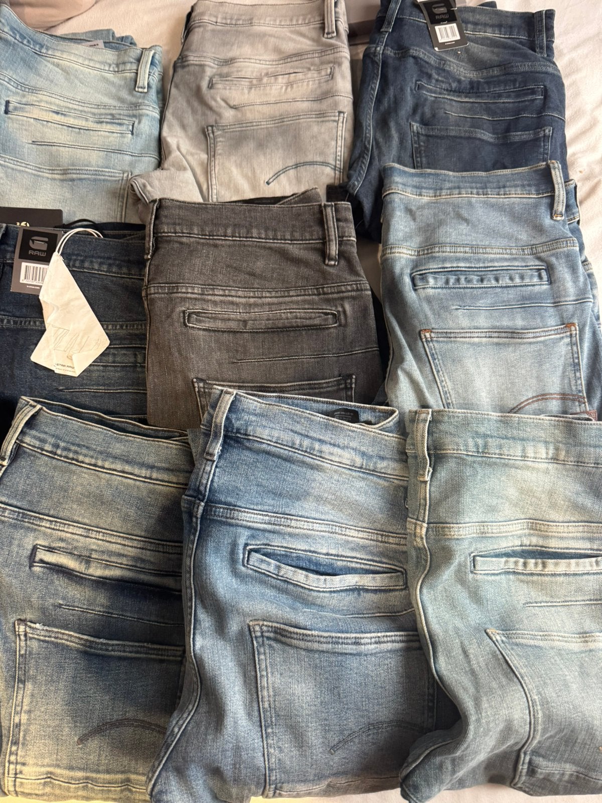 G-star slim fit broeken model dstaq 3D, Kleding | Heren, Ophalen of Verzenden, Nieuw, Overige kleuren, W32 (confectie 46) of kleiner