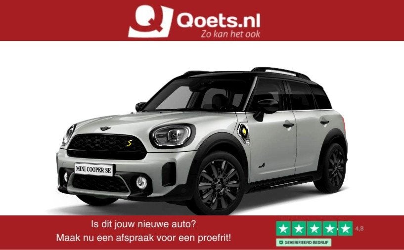 MINI Countryman Cooper S E ALL4 Active Cruise Control - Elek, Auto's, Automaat, Dealer onderhouden, Gebruikt, Countryman