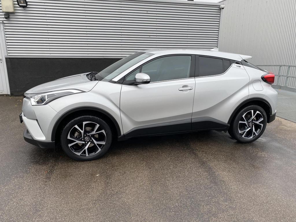 Toyota C-HR 1.2 Dynamic Nederlandse auto, Trekhaak 7-polig,, Auto's, Toyota, Voorwielaandrijving, Stof, Gebruikt, Euro 6