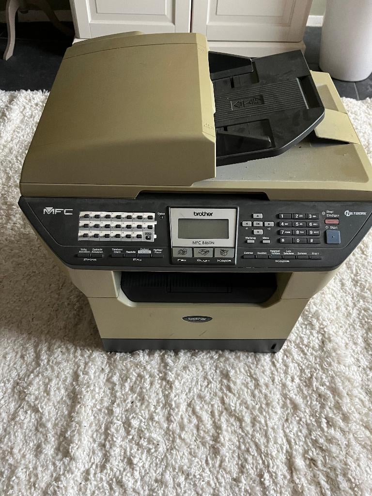 Brother Scanner printer kopieer en fax MFC-8460N., Ophalen, Gebruikt, Brother, Laserprinter