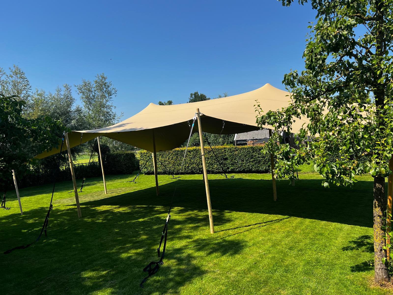Grote partytent van 7,5*12 te huur, Verzenden, Partytent, 6 meter of meer, Nieuw