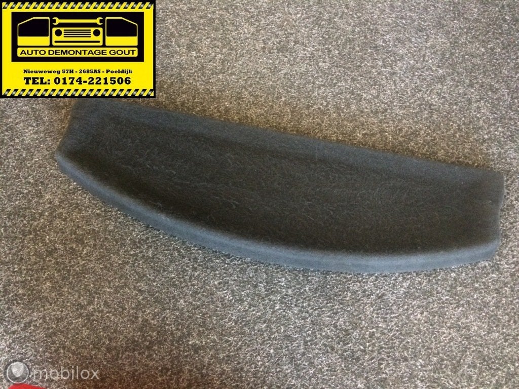 Volkswagen New Beetle ('98-'10)Hoedenplank Zwart, Gebruikt, Volkswagen, Ophalen of Verzenden, Volkswagen