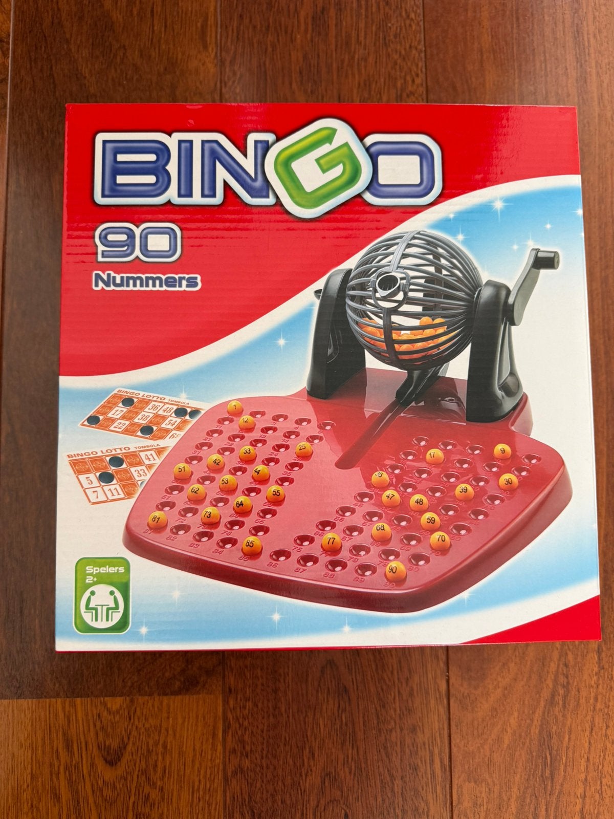 Nieuw Bingo spel - 90 Nummers - In ongeopende doos, Vijf spelers of meer, Ophalen, Nieuw