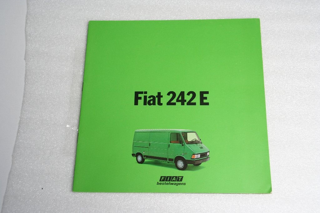 Folder Fiat 242 E (10-1980) (89), Boeken, Ophalen of Verzenden, Nieuw, Overige merken