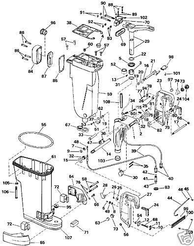 OMC Stern Drive Repair Manuals 1964-1998, Watersport en Boten, Verzenden, Motor en Techniek