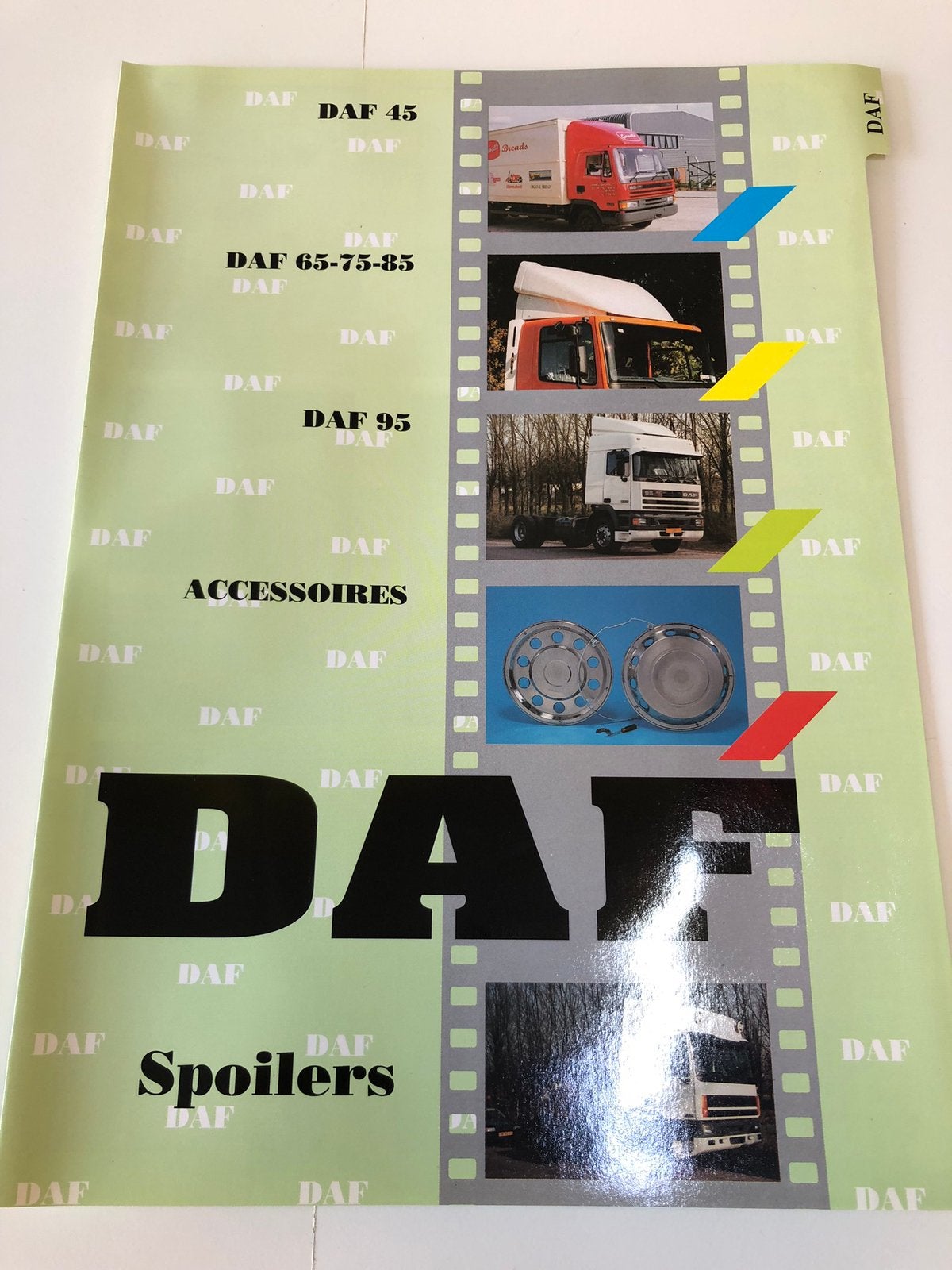Folder DAF Spoilers en Accessoires, Ophalen of Verzenden, Zo goed als nieuw