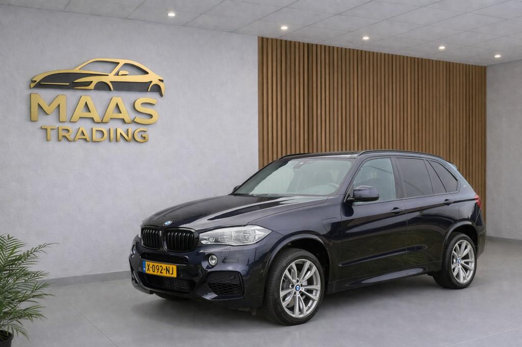 BMW X5 XDrive40e iPerformance M-Sport * Pano * Carbon Black, Gebruikt, 4 cilinders, Zwart, Bedrijf