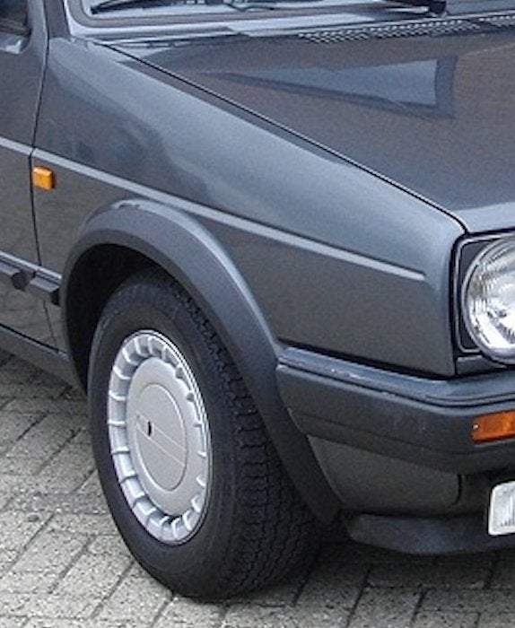 Gezocht: Golf 2 spatbordrand rechtsvoor tot 1987, Auto-onderdelen, Overige Auto-onderdelen, Ophalen, Volkswagen