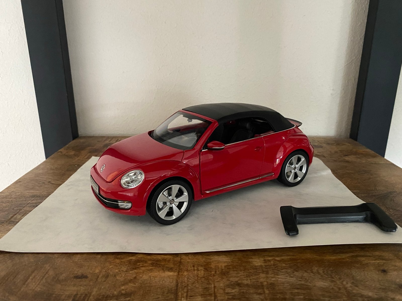 Kyosho Volkswagen Beetle Cabriolet 1:18, Hobby en Vrije tijd, Ophalen of Verzenden, Zo goed als nieuw, Auto, Kyosho