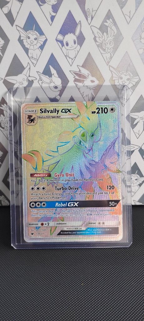 Silvally gx 119 Pokemon burning shadows, Ophalen of Verzenden, Nieuw, Losse kaart, Foil