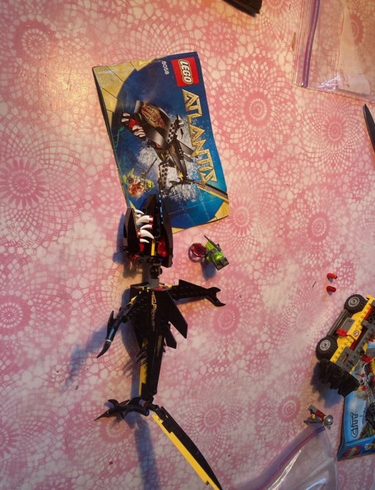 Lego Atlantis 8058 Haai, Ophalen of Verzenden, Zo goed als nieuw