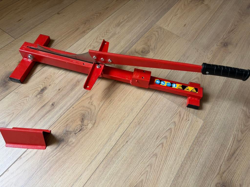 Laminaatsnijder met doos, Doe-het-zelf en Verbouw, Gereedschap | Handgereedschap, Ophalen of Verzenden, Zo goed als nieuw