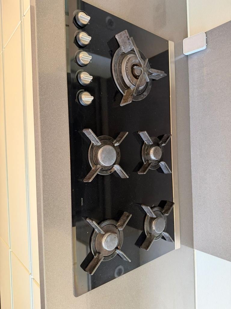 Atag inbouw gaskookplaat, Ophalen, Gebruikt, 4 kookzones, Inbouw