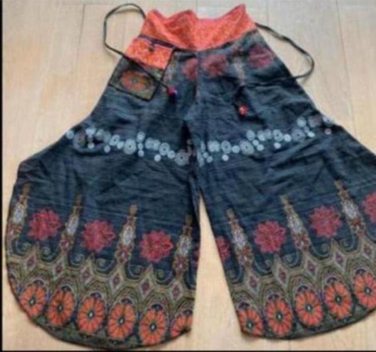 Harembroek one size nieuw katoen, Maat 38/40 (M), Zwart, Nieuw, Ophalen of Verzenden