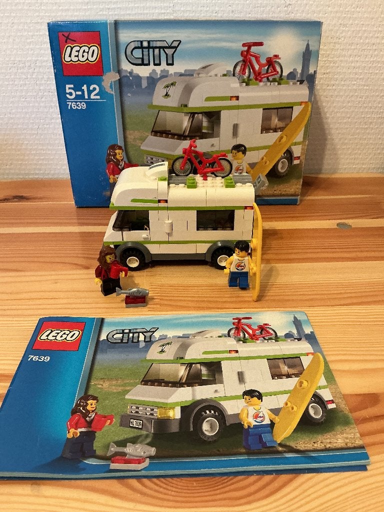 Lego City Set 7639 Camper, City, Lego, Inclusief accessoires, Ophalen of Verzenden