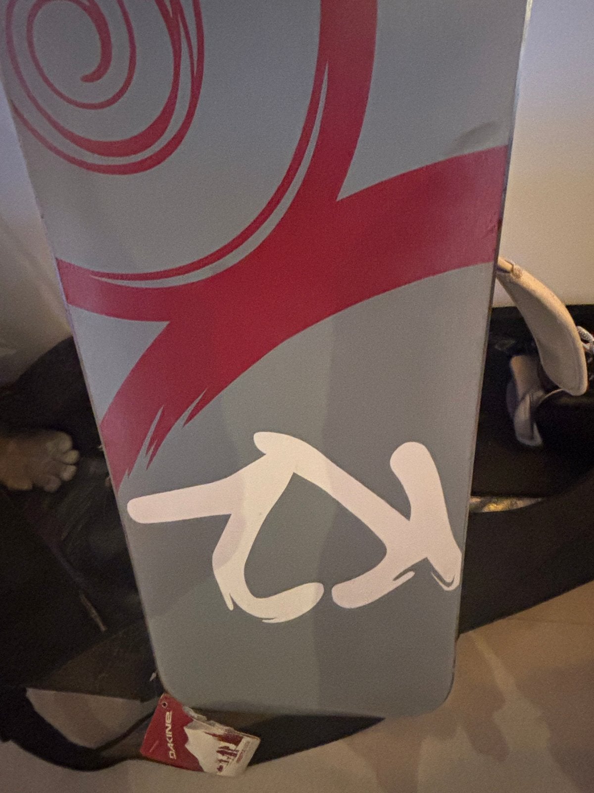 K2 Snowboard (154cm) met bindingen en tas, Ophalen of Verzenden, Gebruikt, Board