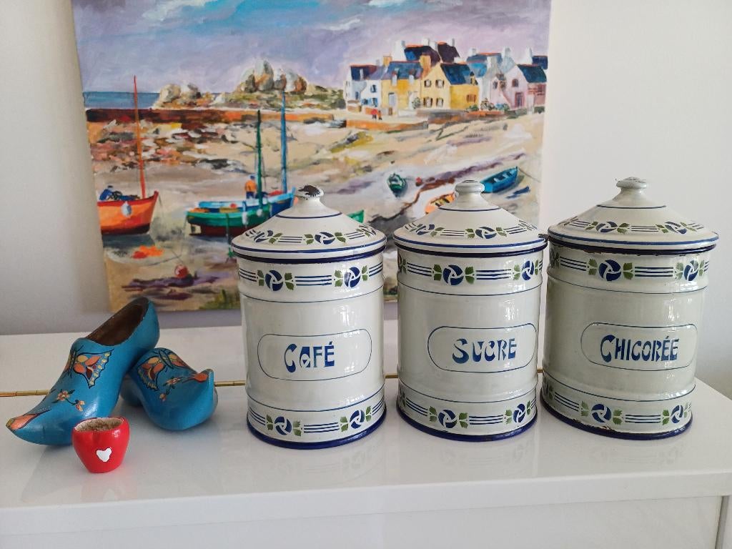 Franse bussenset met leuk motief, Ophalen of Verzenden