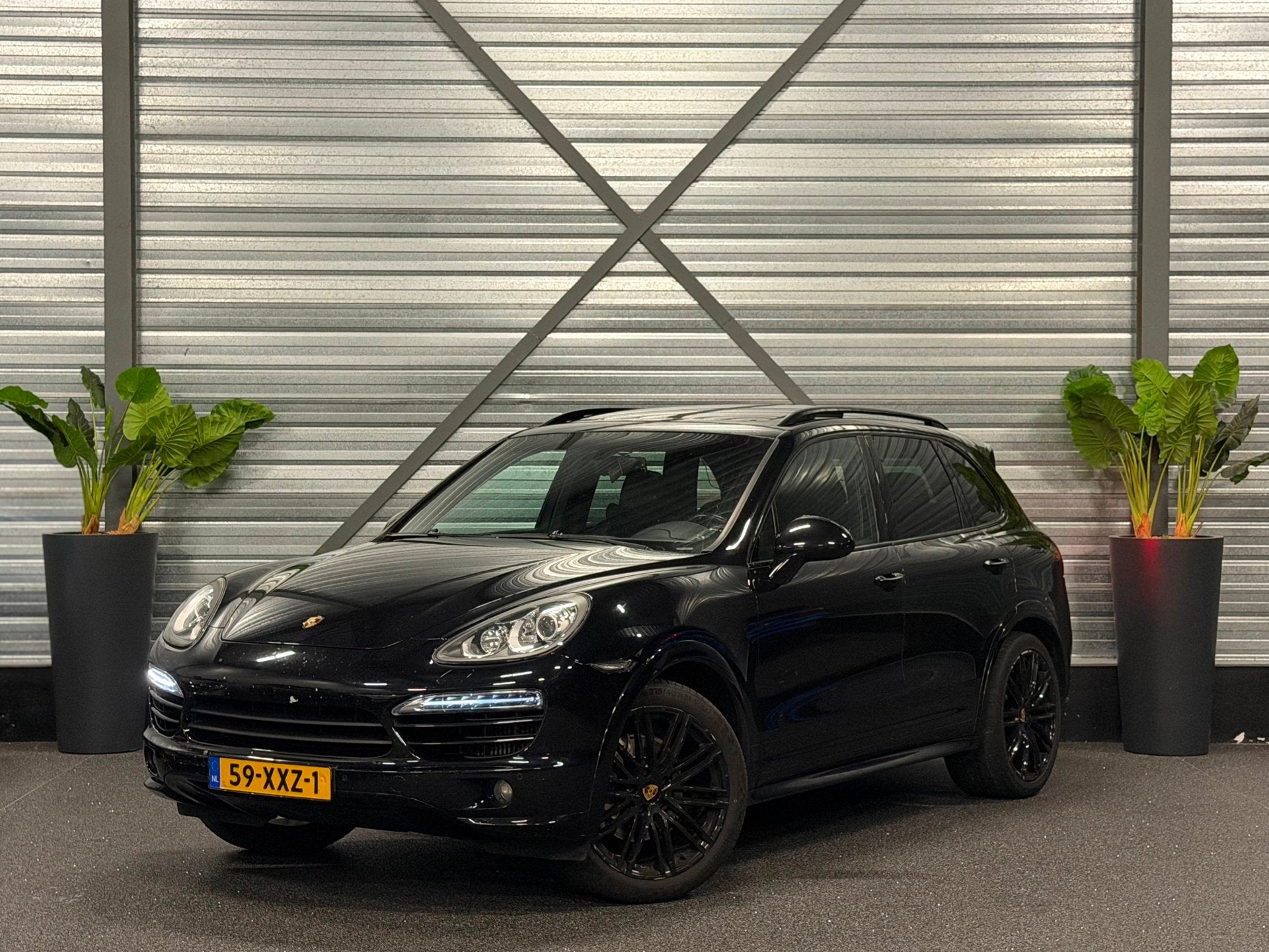 Porsche Cayenne 3.0 D BI-XENON/LEDER/LED/NAVI/PANO/LUCHTVERI, Automaat, Gebruikt, Zwart, Zwart