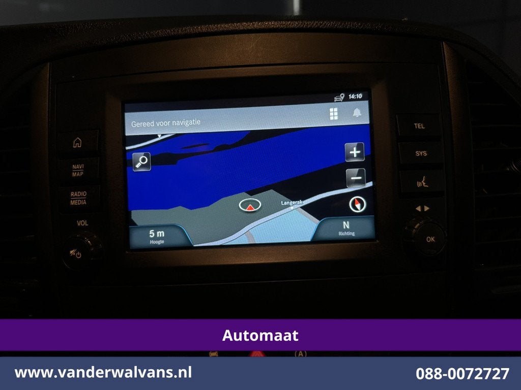 Mercedes-Benz Vito 114 CDI 136pk 9G-Tronic Automaat L2H1 Eur, Automaat, Gebruikt, 4 cilinders, Navigatiesysteem