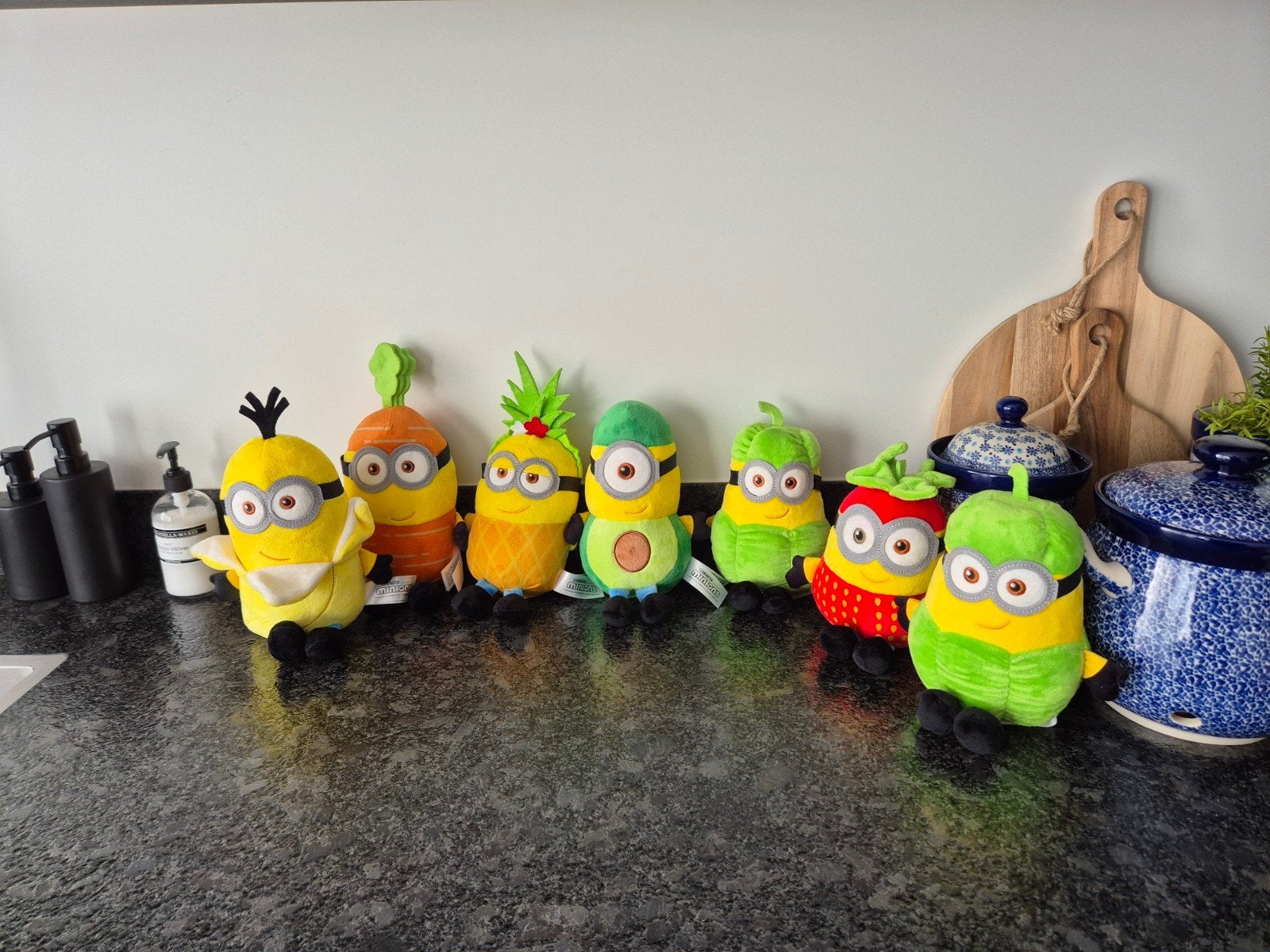 Minions / Dekamarkt - Knuffel Minions complete set, Kinderen en Baby's, Ophalen of Verzenden