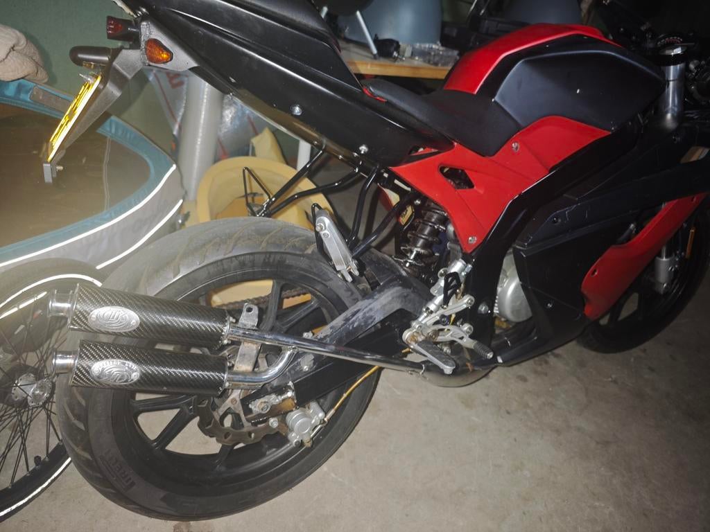 Turbokit 50/70 onderlangs uitlaat AM6, Ophalen of Verzenden, Gebruikt