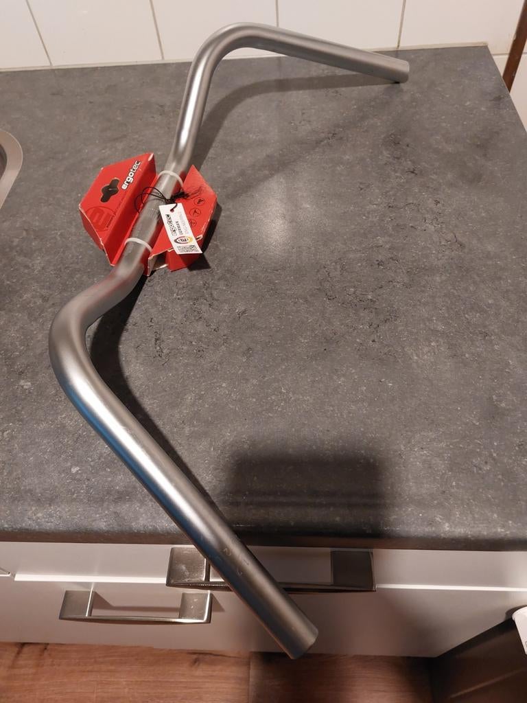 Nieuw Ergotec stuur voor stadsfiets of toerfiets, Ergotec, Stuur, Ophalen of Verzenden, Aluminium