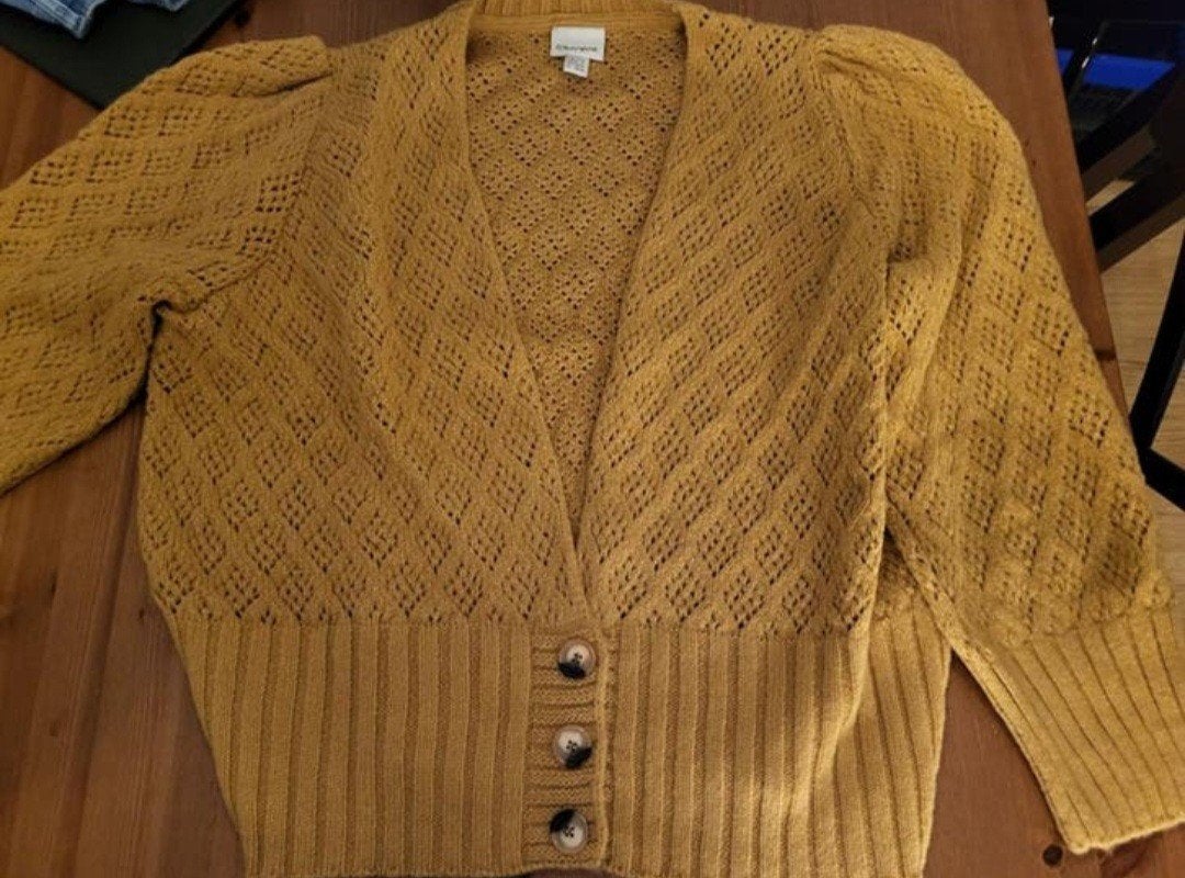Oker geel vest nooit gedragen Maat XL, Ophalen of Verzenden, Nieuw, Maat 46/48 (XL) of groter, Geel