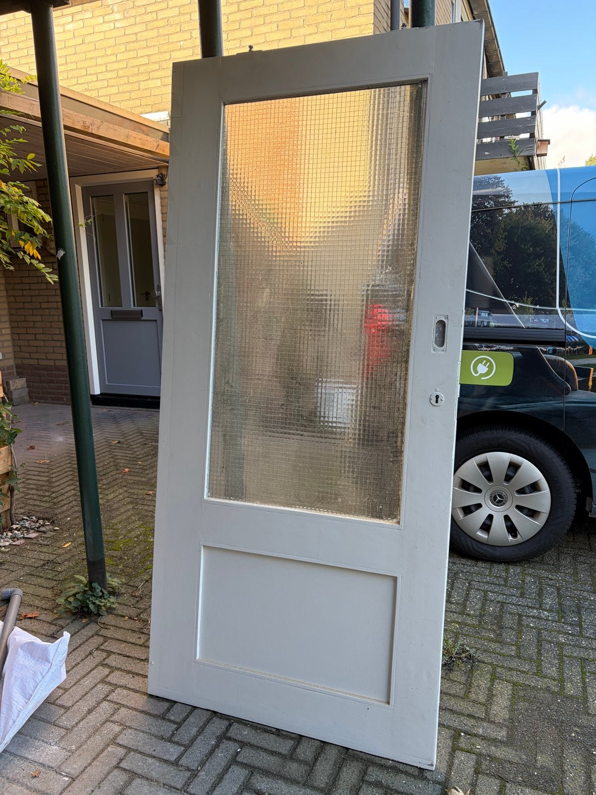 Gebruikte binnendeur schuifdeur, Ophalen, Gebruikt, 80 tot 100 cm, Binnendeur
