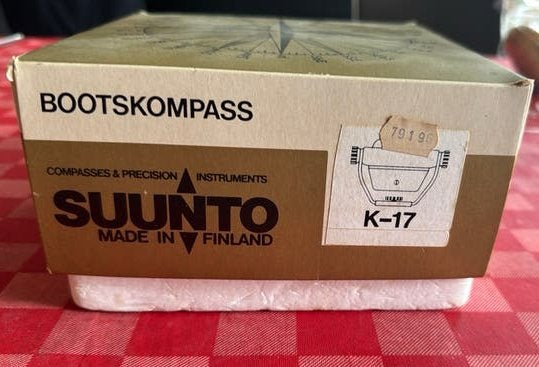 Suunto kompas Type k-17, Ophalen of Verzenden, Zo goed als nieuw, Gps of Kompas