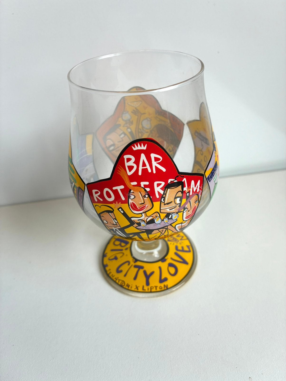 limited edition Lipton Ice Tea glas, Ophalen of Verzenden, Zo goed als nieuw, Overige typen
