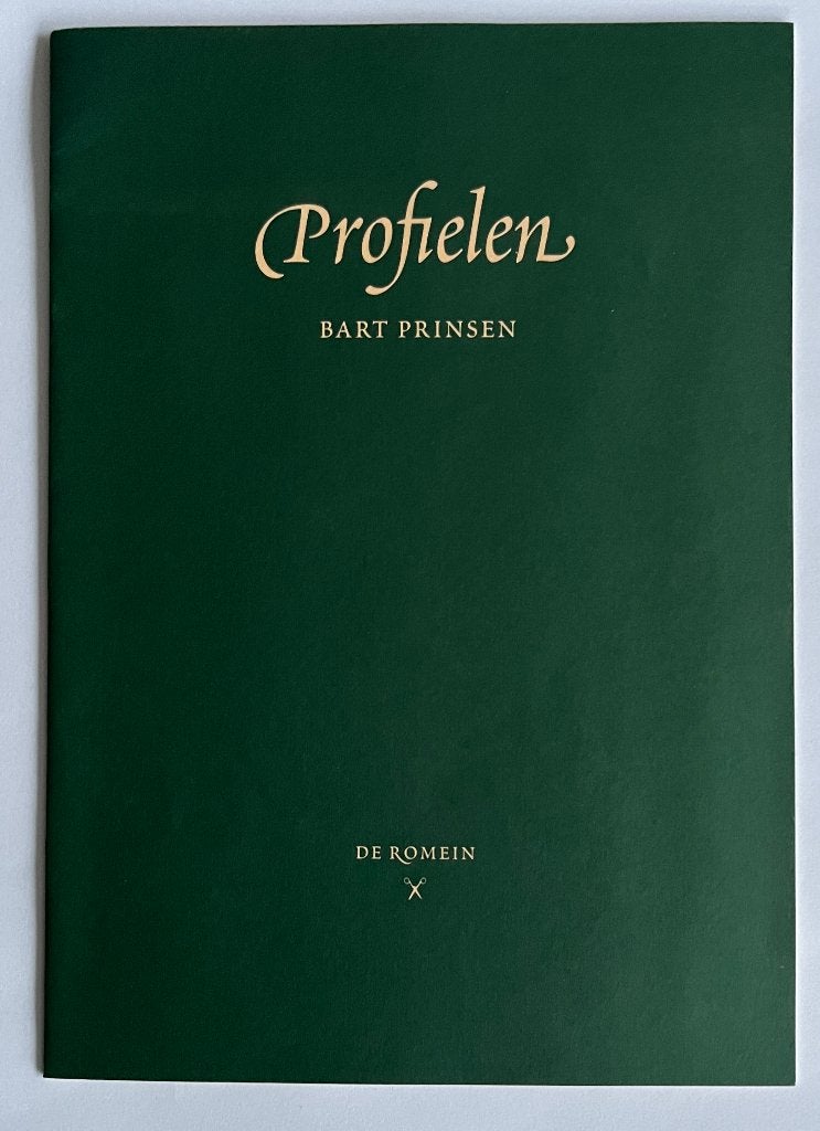 Boekje - Bart Prinsen - bibliofiele uitgave, Ophalen of Verzenden, Zo goed als nieuw