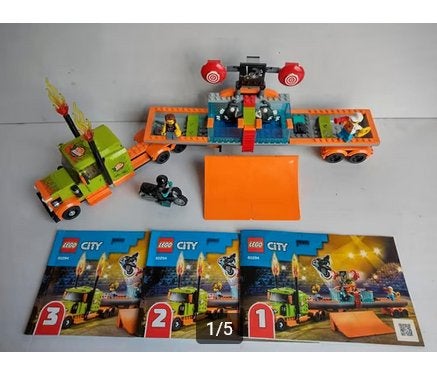 60294 Lego City truck, Stuntshowtruck., City, Lego, Ophalen of Verzenden, Complete set