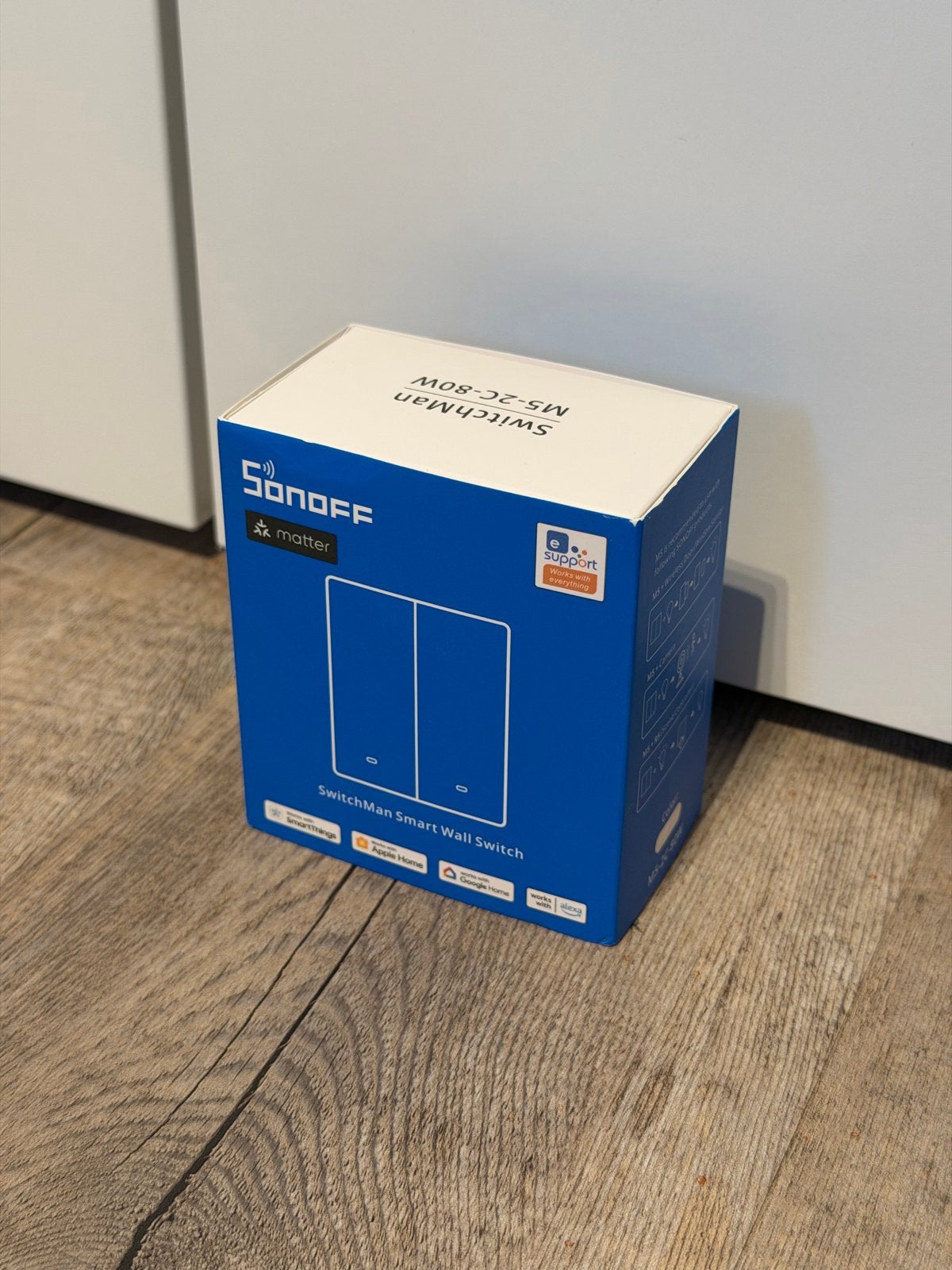 Sonoff SwitchMan Smart Wall Switch M5-2C-80W, Ophalen of Verzenden, Nieuw, Overige merken, Schakelaar