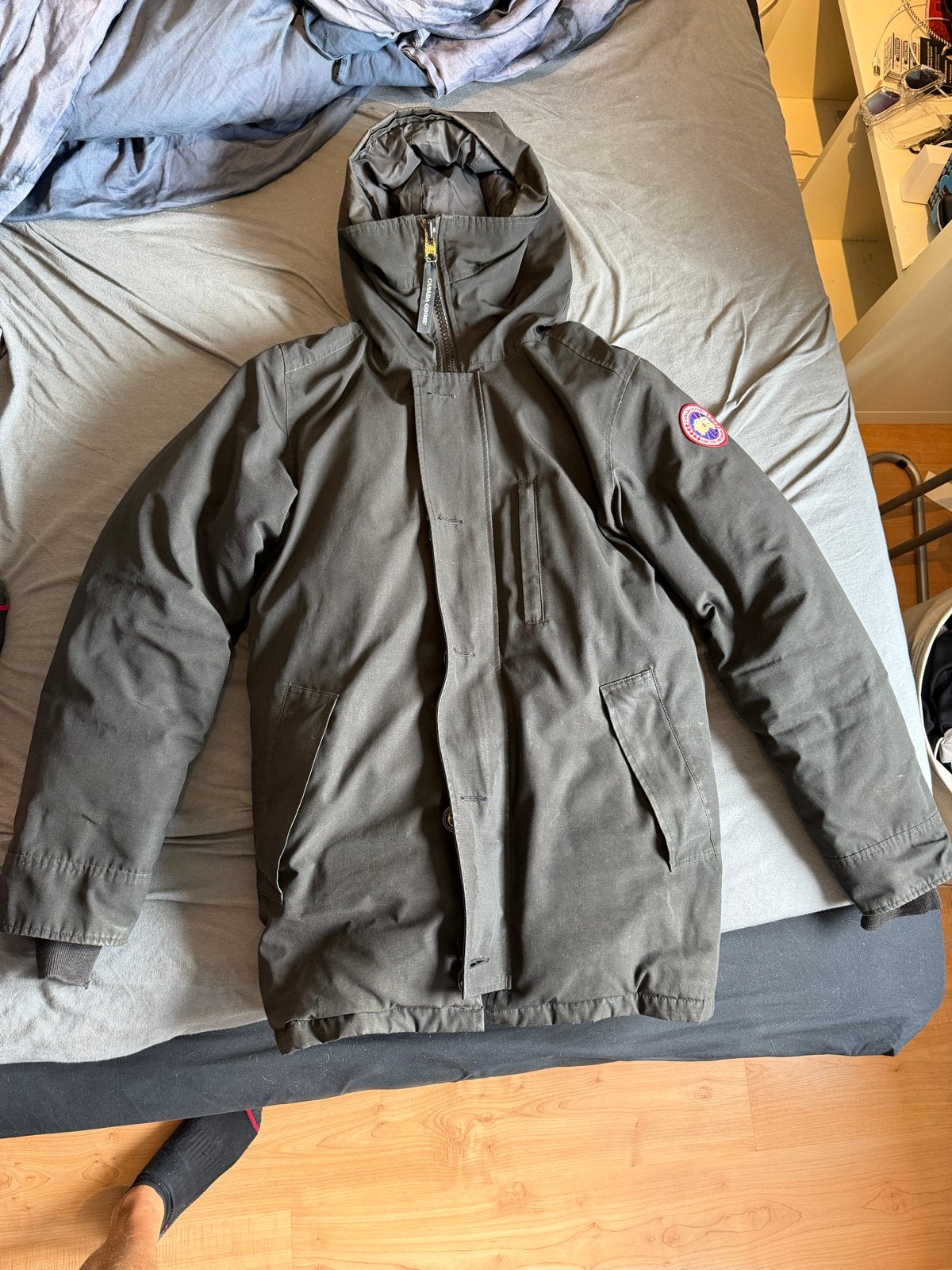 Canada Goose chateau parka maat M, Ophalen of Verzenden, Gedragen, Maat 48/50 (M), Zwart