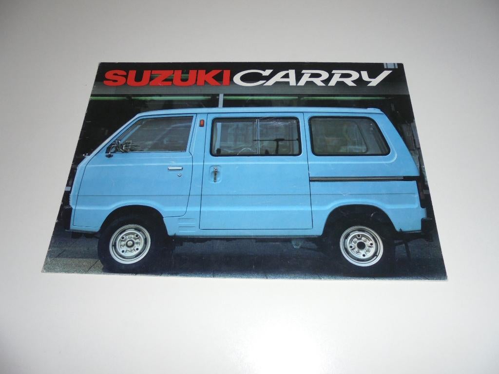 brochure Suzuki Carry 1982/83, Ophalen of Verzenden, Zo goed als nieuw, Overige merken